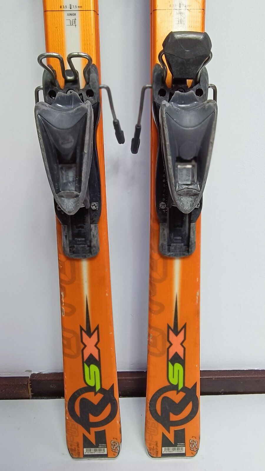 Rossignol Radical SX 150 cm Ski + Rossignol 9.5 Bindungen – Winterspaß im Schnee