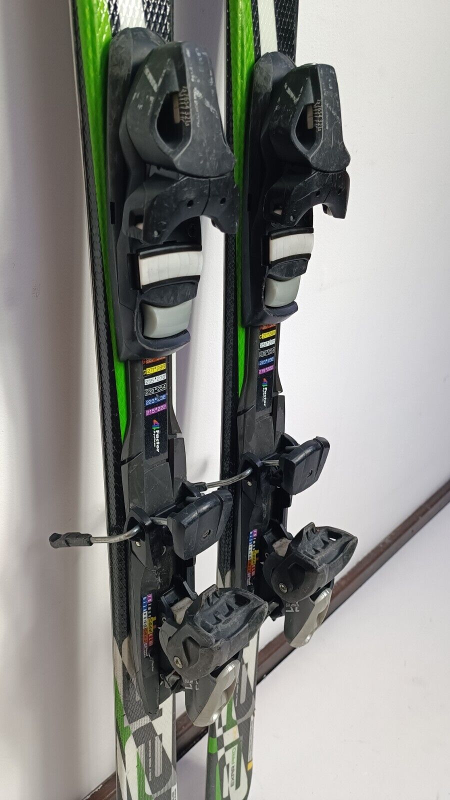 Elan Exar Pro 140 cm Ski + Fixations Elan 7.5 Sport Neige Hiver Plaisir