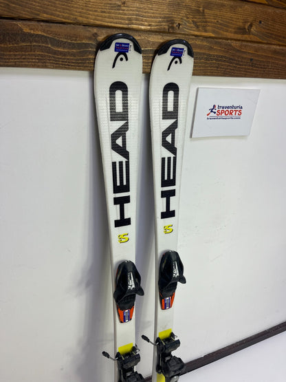 Ski HEAD The Link R 140 cm + fixations Tyrolia BYS 10, plaisir des sports d'hiver sur neige