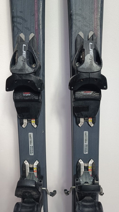 Elan Snow Black  146cm  Ski + Elan 7.5 Bindings Winter Sport Fun