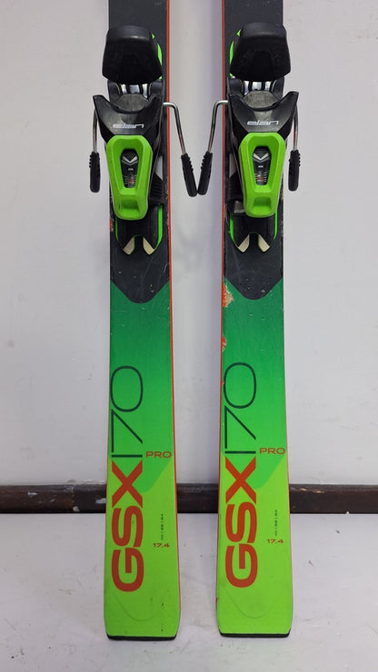 Elan GSX Pro 170 cm Skis + Elan ELS 11 Bindings Winter Fun Snow Sport Adventure