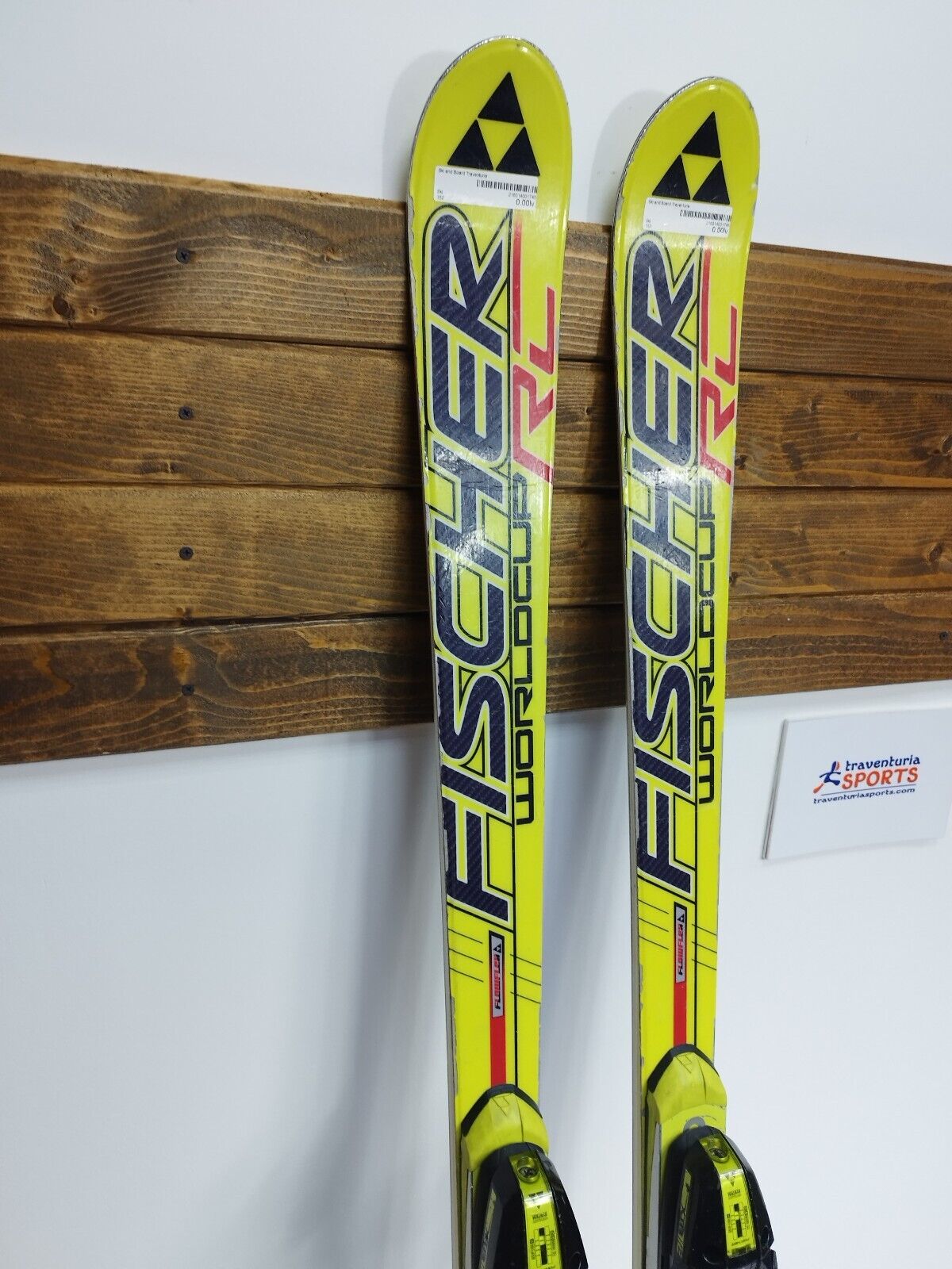 Ski Fischer World Cup RC 185 cm + fixations Fischer 13 Sports d’hiver