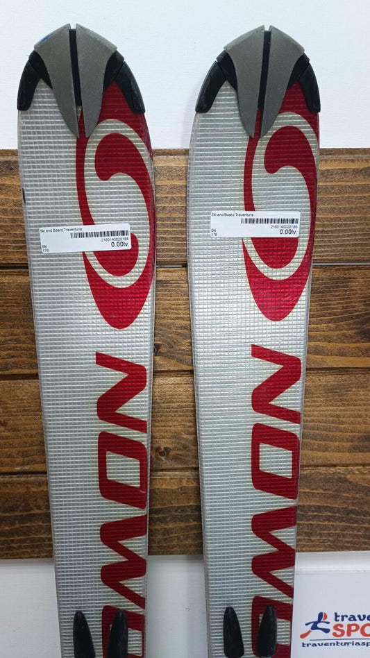 Sci Salomon Equipe 10 176 cm + attacchi Salomon 10 Sport Invernali Avventura