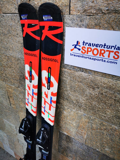 Rossignol HERO J MultiEvent  140cm  Ski + Elan ESP 7.5 Bindings  Winter Sport