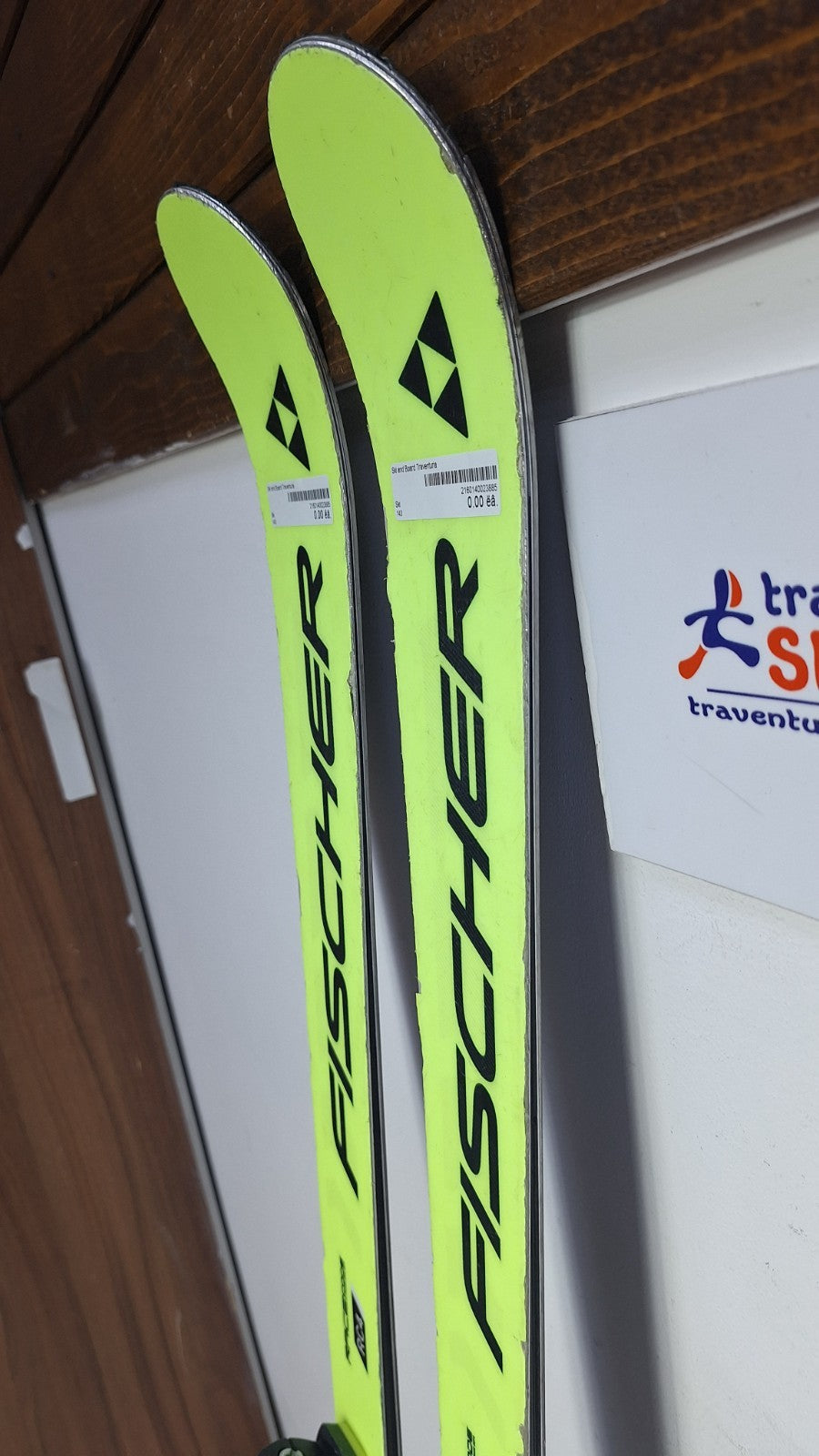 Fischer RC4 GS 143cm Ski + Fischer Z9 Bindings Fun Snow Winter Sport