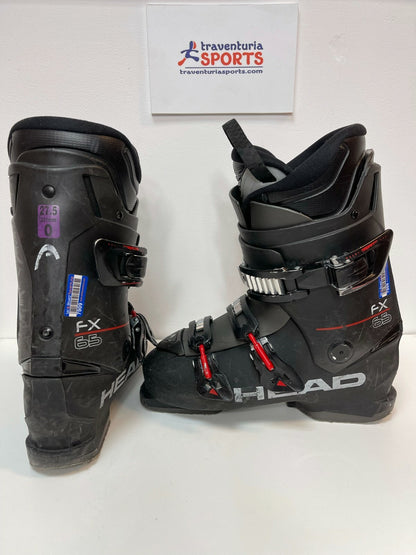 Scarponi da sci HEAD FX 65 (EU 42 2/3; UK 8 1/2; Mondo 275) Sport Divertimento Invernale Neve
