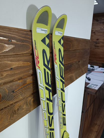 Fischer RC4 Weltcup 180 cm Ski + Fischer 12 Bindungen Wintersport Schnee