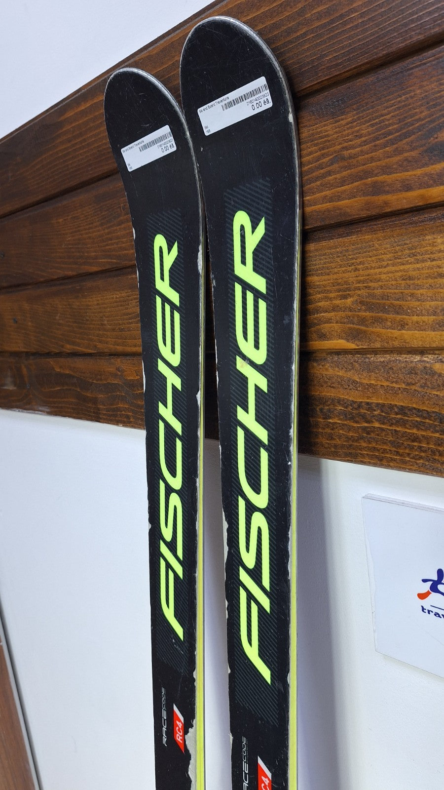 Fischer RC4 WC GS 168 cm Ski + Fischer Z11 Bindings Winter Sport  Snow Fun