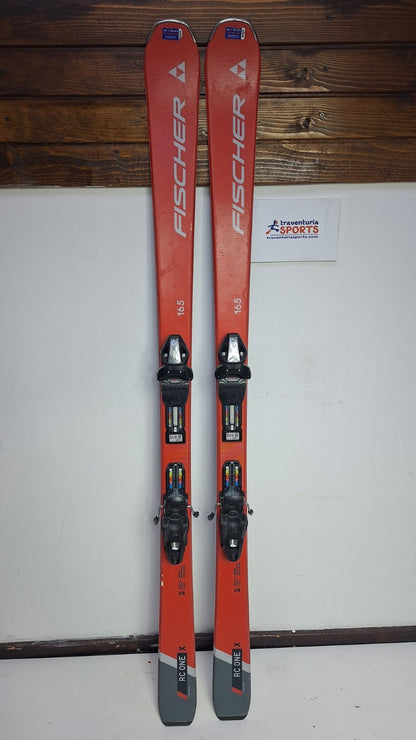 Fischer  RC One  X 165cm  Ski + Fischer RS 9 Bindings Winter Sport Fun