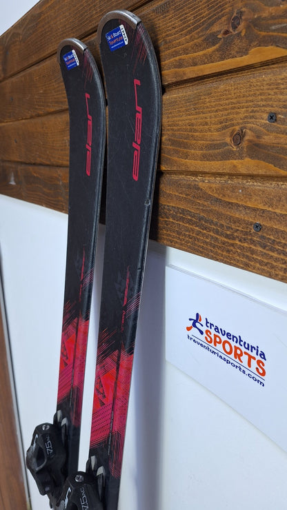Elan Black Crystal 158 cm Ski + Elan EL 7.5 Bindungen Sport Schnee Winterspaß