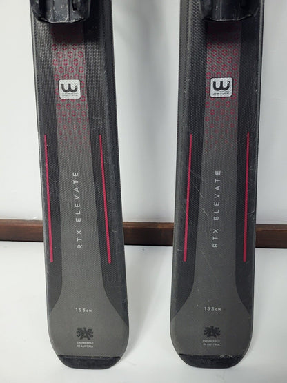 2019 Blizzard RTX Elevate 153 cm Ski + Elan ESP 7.5 Bindings Winter Snow Sport