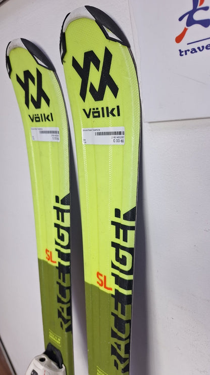 Völkl Racetiger 11 SL 130 cm Ski + Marker 7 Bindung Wintersport Schneespaß