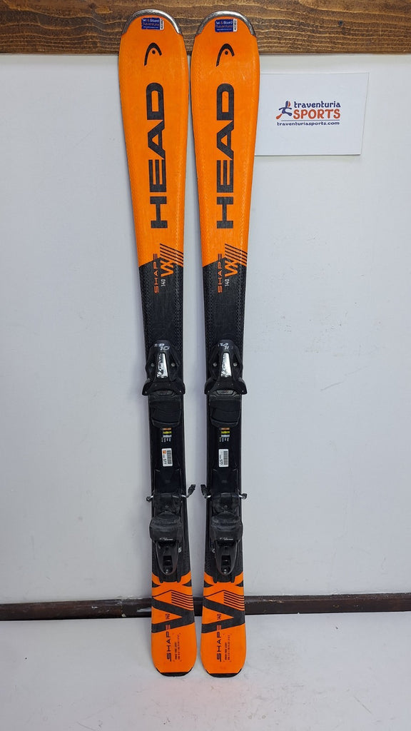 HEAD Shape VX 140cm Ski + Elan ESP 10 Bindungen – Wintersportspaß