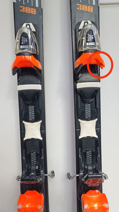 Rossignol Pursuit 300 177cm Ski + Look 11 Bindings Winter Adventure Winter
