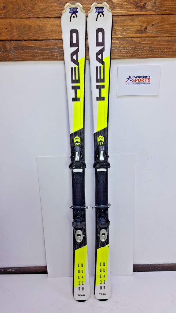 HEAD SupershapeTeam R SLR 2 157 cm Ski + Elan ESR 10 Bindungen Wintersport