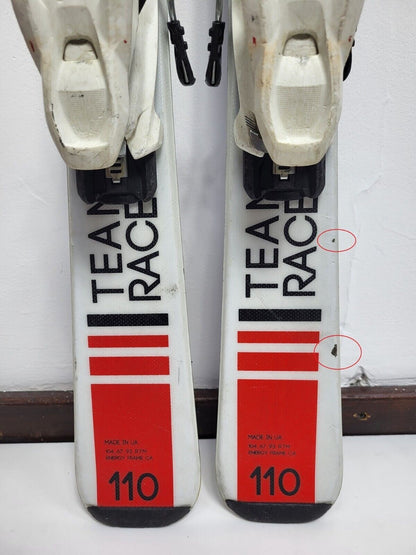 Sci Nordica Team Race 110 cm + attacchi Marker 7 Sport Winter Fun