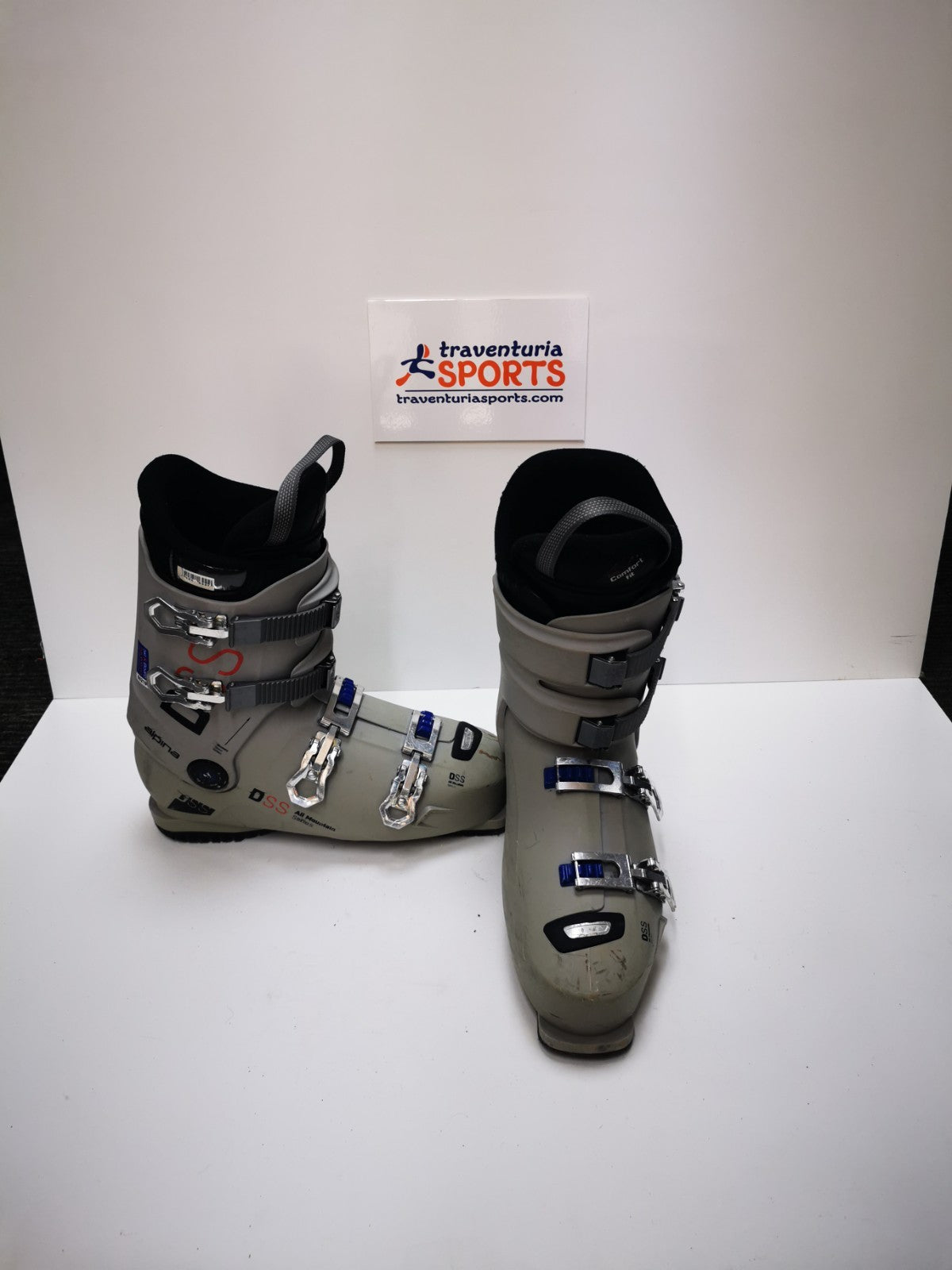 Chaussures de ski Alpina DSS RTL (EU 45 2/3; UK 11; Mondo 295) Sport d’hiver sur neige en plein air