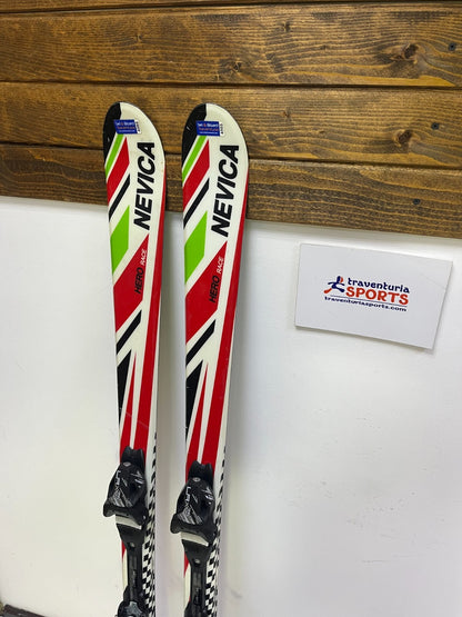 Nevica Hero Race 150cm Ski + Tyrolia LRX 7.5  Bindings Adventure Winter Sport