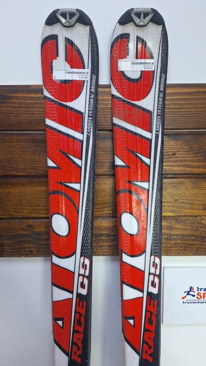 Atomic Race GS 10 182 cm Skis + Atomic 10 Bindings Winter Sport