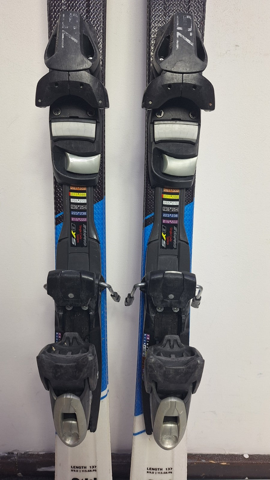 HEAD SupershapeTeam R Track NZ 137  cm Ski + Elan ESP 7.5 Bindings Fun Snow