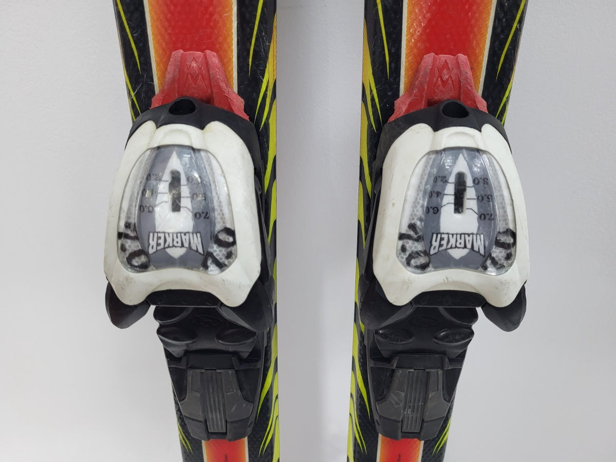 Völkl Racetiger GS R JR 130 cm Ski + Marker 7 Bindings Winter Sport Snow Fun