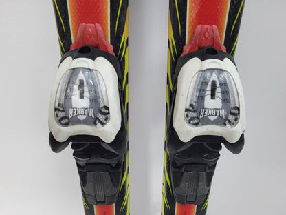 Völkl Racetiger GS R JR 130 cm Ski + Marker 7 Bindings Winter Sport Snow Fun