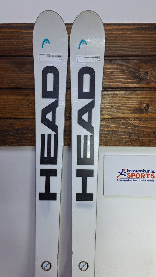 HEAD WC e-Rebel GS Team 173 cm Ski + HEAD 11 Bindungen Wintersport Schnee