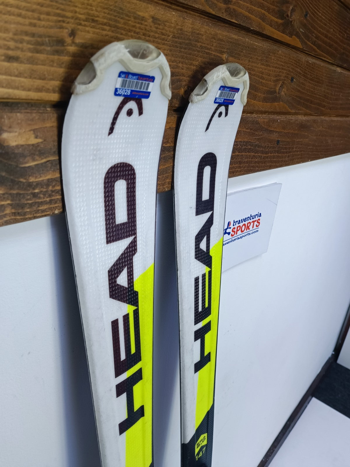HEAD SupershapeTeam R  SLR 2 147cm  Ski + Tyrolia LRX 9 Bindings Winter Sport