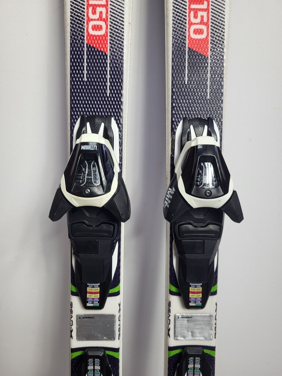 Atomic ETL R EZY2 150 cm Ski + NEW Atomic 10 Bindings Snow Winter Fun Sport