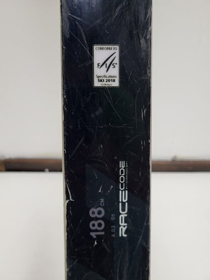 Fischer RC4 GS 188 cm Ski + Fischer 18 Bindungen Wintersport