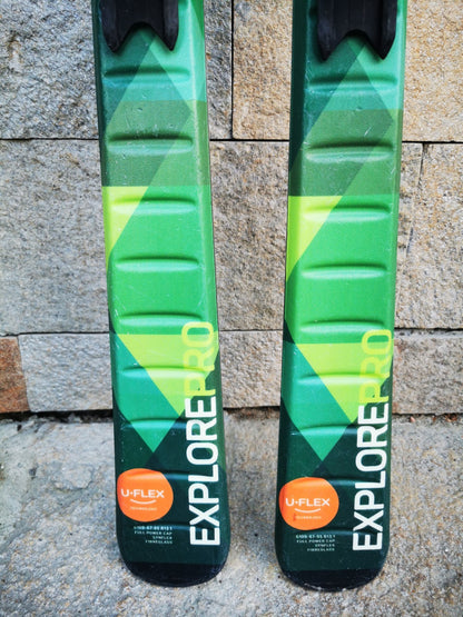 Elan Explore Pro QS 150cm  Ski + Elan 7.5 Bindings Adventure Winter Sport