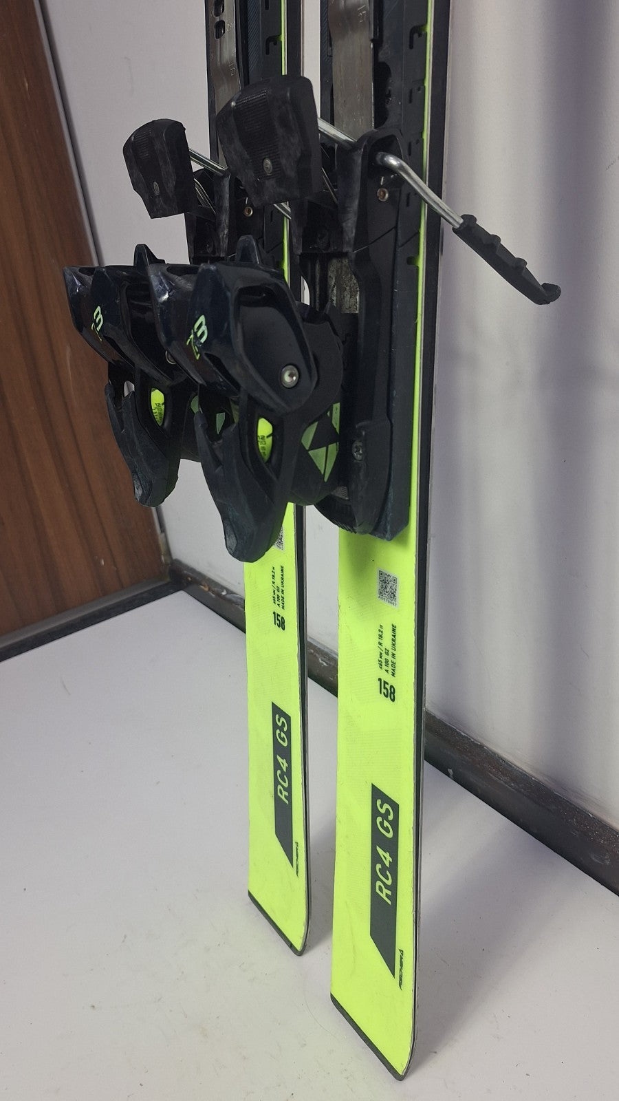 Sci Fischer RC4 WC GS 158 cm + Attacchi Fischer Z13 Sport invernali Divertimento sulla neve