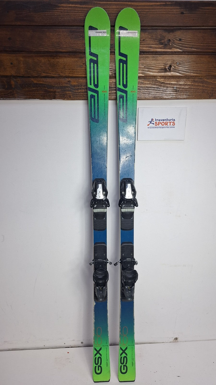 Elan GSX Race 166 cm Ski + Elan EL 11 Bindings Winter Fun Snow Adventure Sport