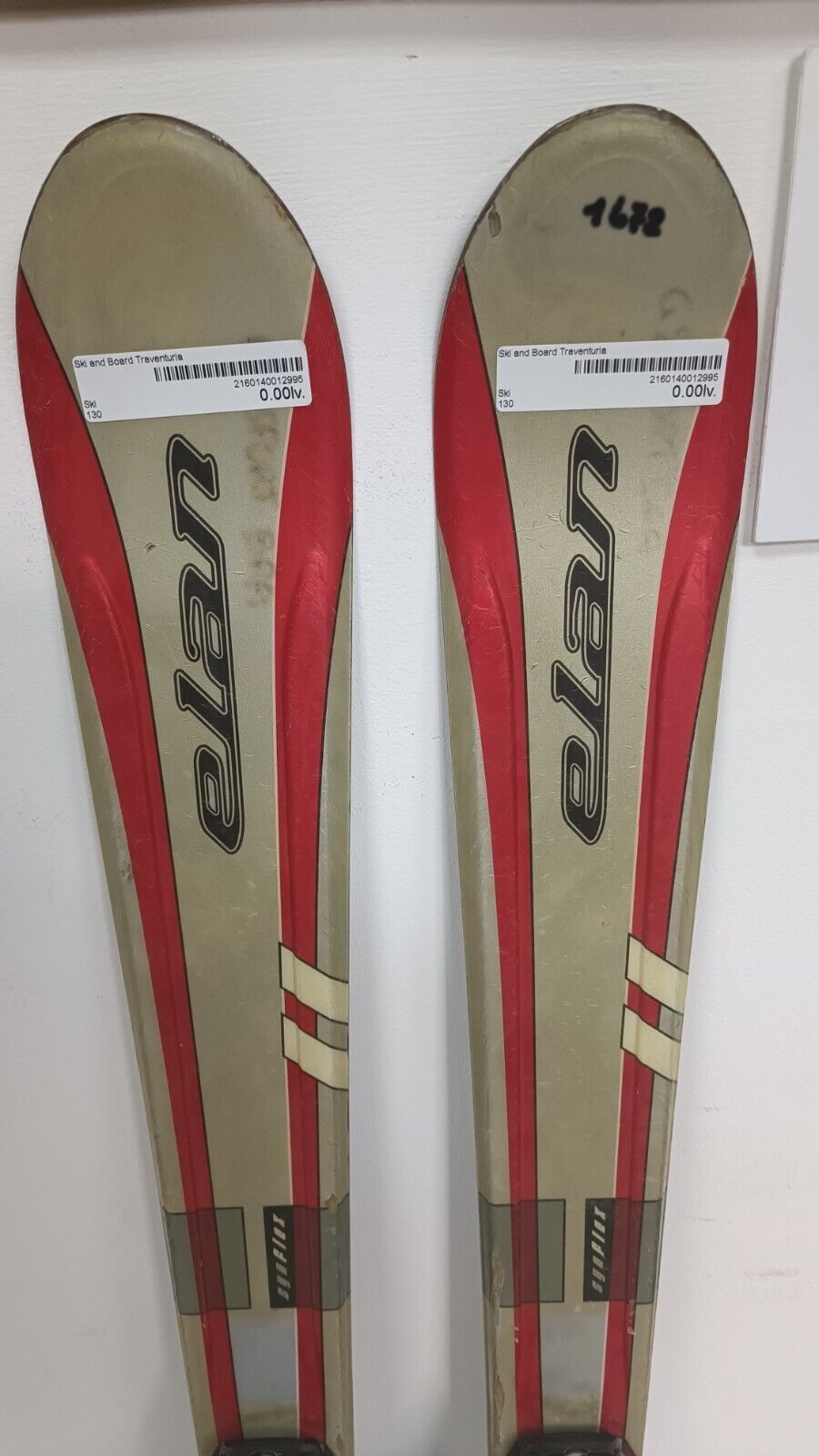 Elan Integra Race 130 cm Ski + Tyrolia SR 7 Bindings CBS Adventure Sport