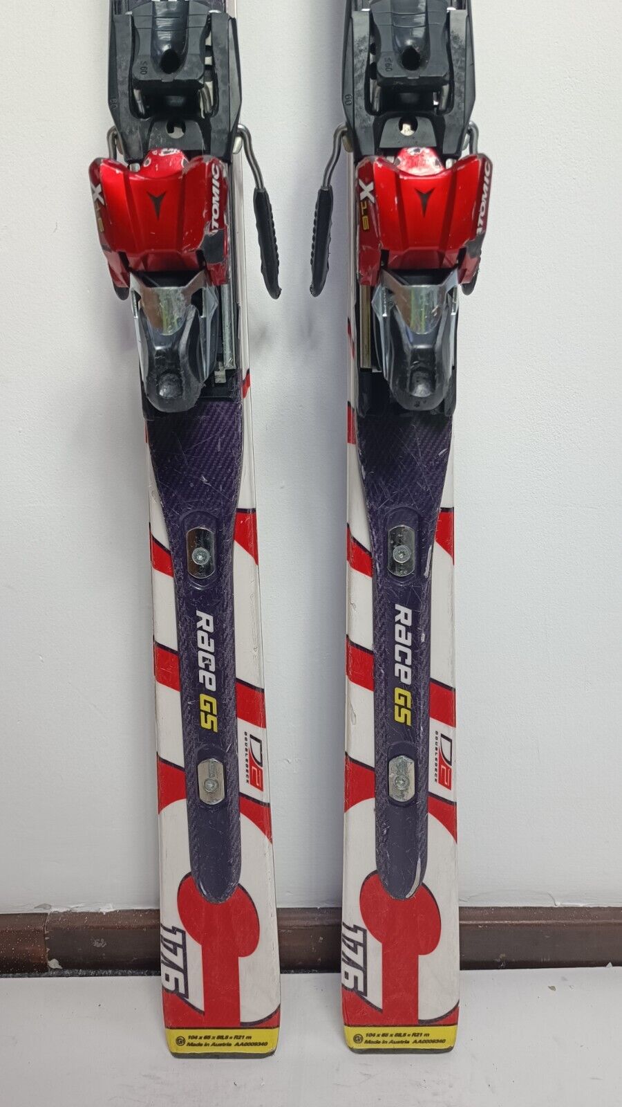 Atomic Race GS 176 cm Ski + Atomic 16 Bindungen Wintersportspaß