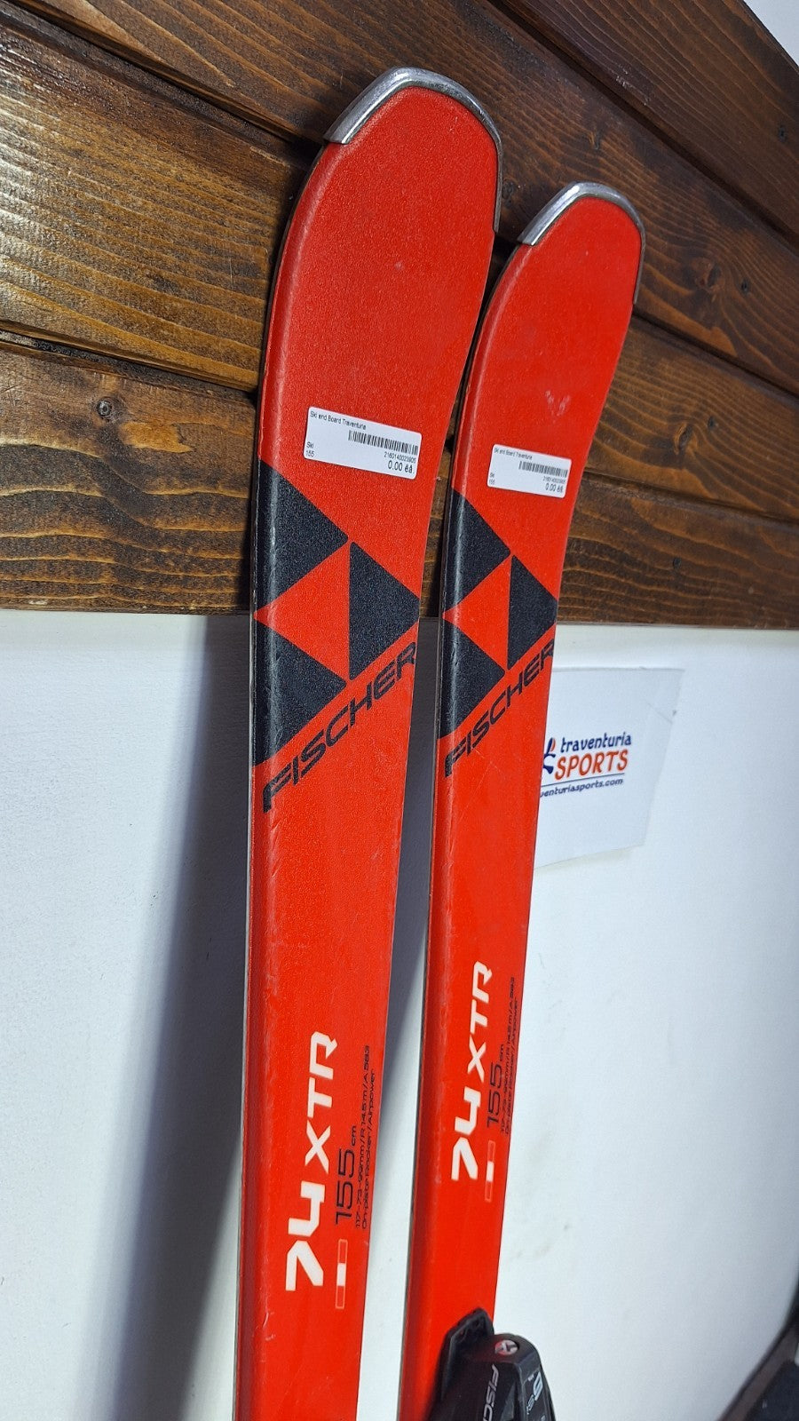 Fischer 74XTR RC One 155 cm Skis + Fischer RS 9 Bindings Winter Fun Snow