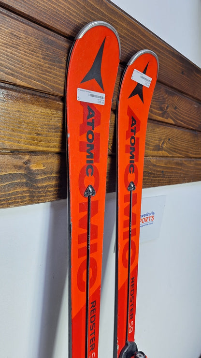 Atomic Redster S9 165 cm Skis + Atomic 14 Bindings Winter Fun Snow