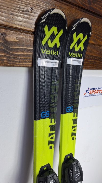 Volkl Racetiger GS 13 120cm Skis + Marker 4.5 Bindings Winter Fun Snow