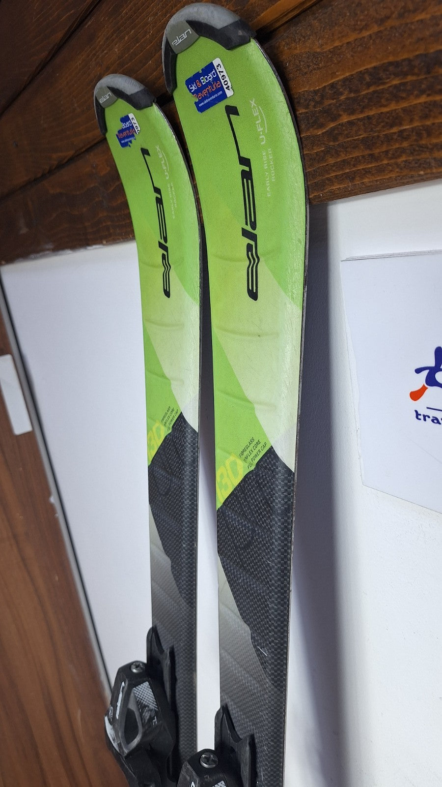 Elan Explore Pro 130 Ski + Elan 7.5 Bindings Winter Sport Fun