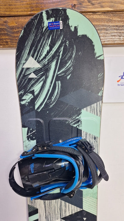 Burton LTR 144L cm Snowboard + Burton S  Bindings Winter Snow Adventure Fun