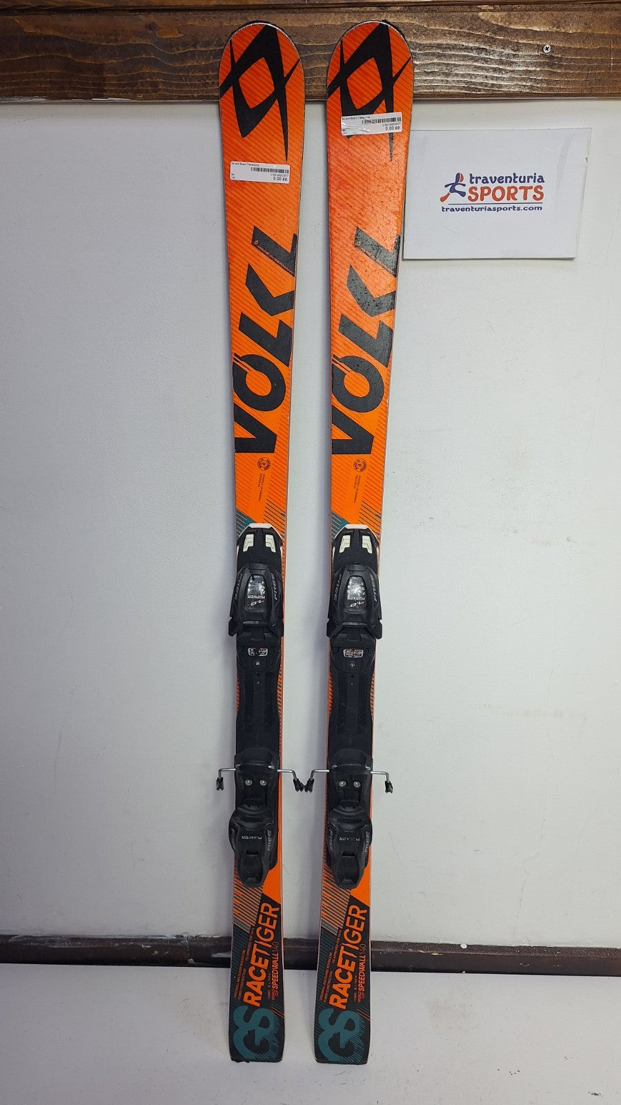 Volkl Racetiger GS 140cm Ski + Marker 7 Bindings Snow Winter Sport