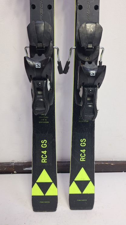 Sci Fischer RC4 GS 143cm + attacchi Salomon 10 Sport Invernali