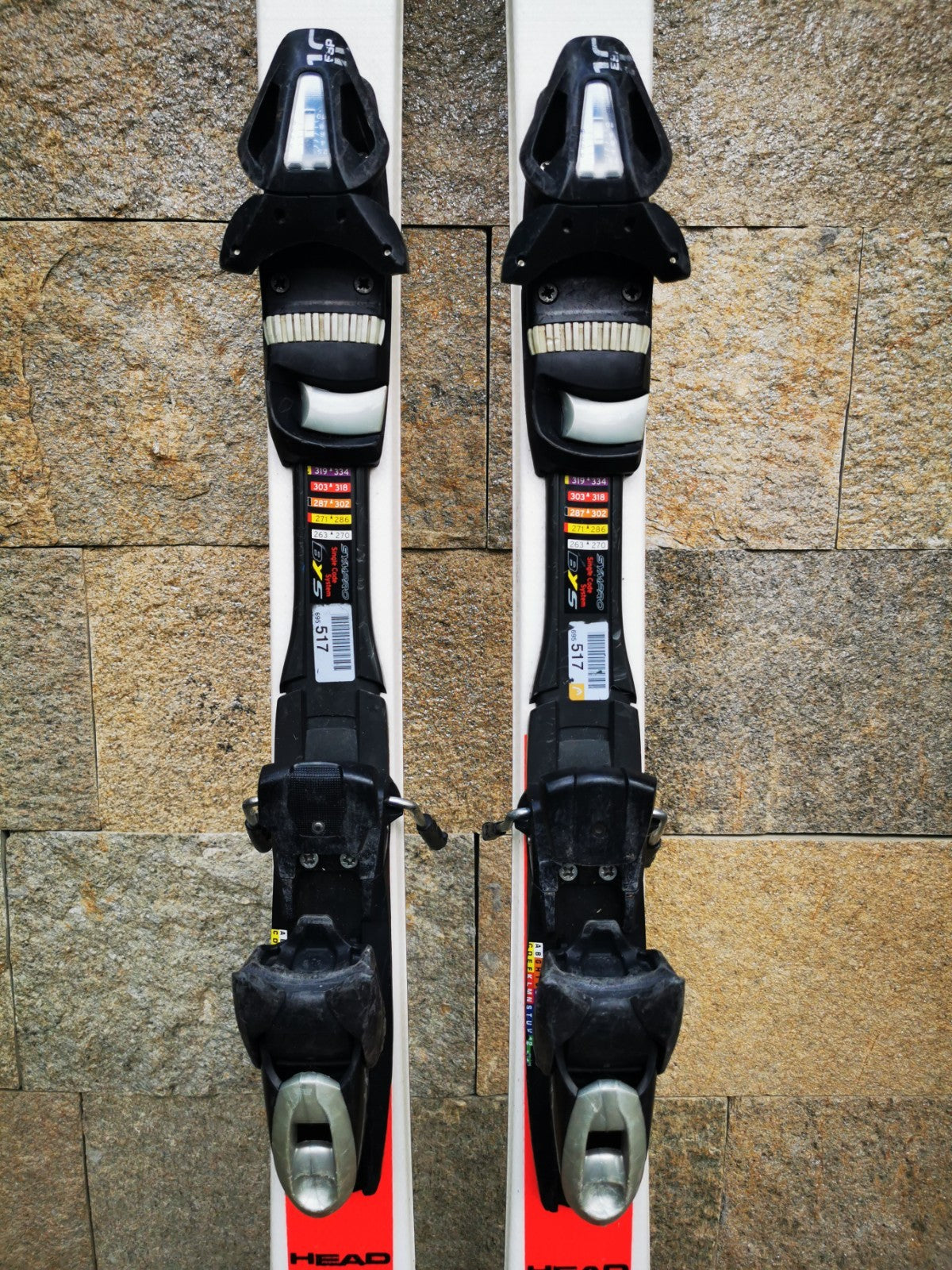 HEAD The Link R 170cm  Ski + Elan ESP 10 Bindings Adventure Winter Sport