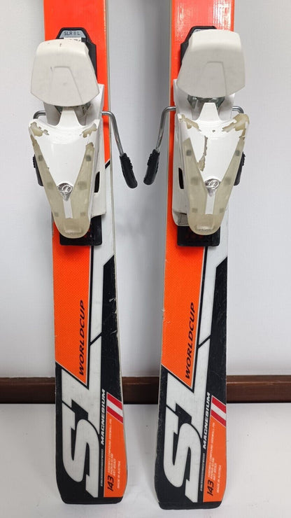Blizzard Race World Cup SL 143 cm Ski + Tyrolia 9 Bindings Winter Fun Adventure