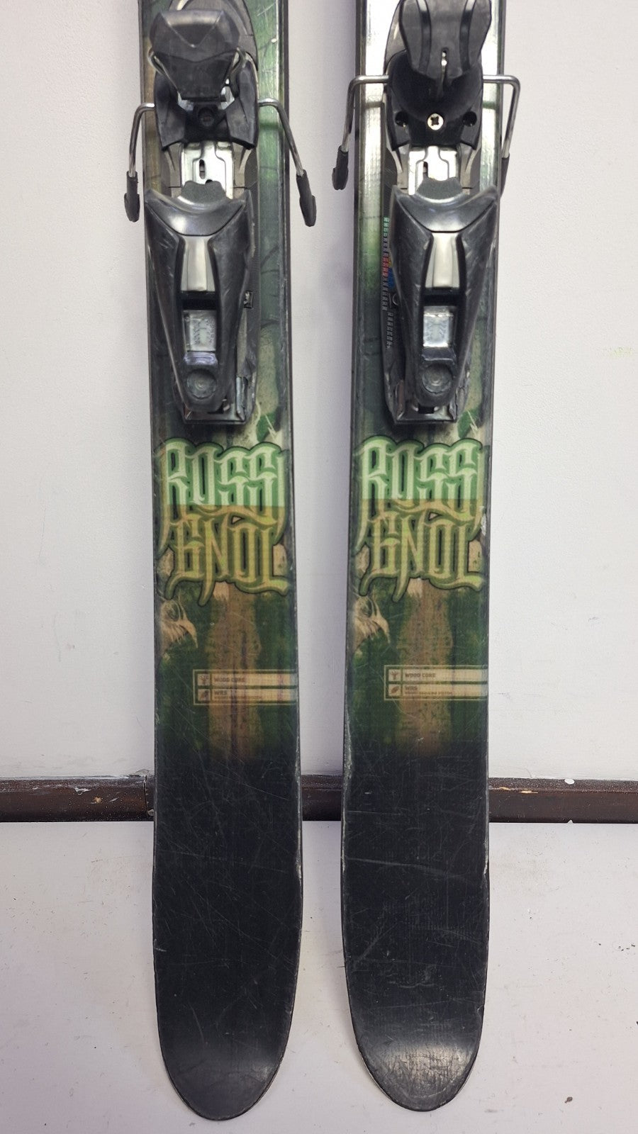 Rossignol S3 Skull 178cm Ski + Rossignol 12 Bindings Fun Snow Winter Sport Piste