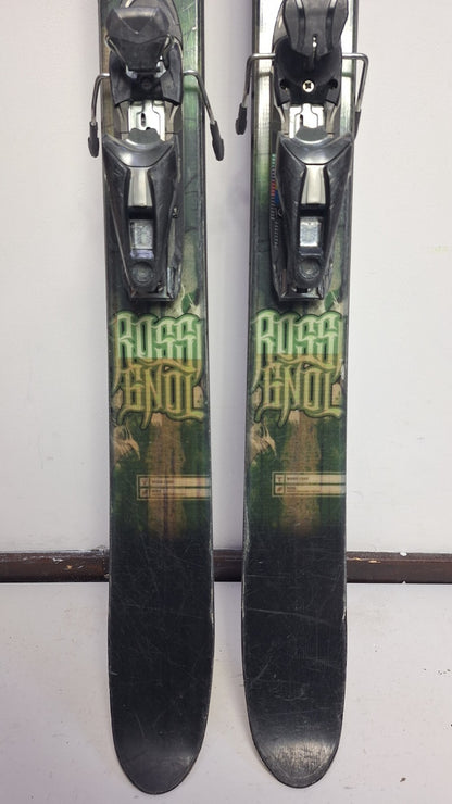 Rossignol S3 Skull 178cm Ski + Rossignol 12 Bindings Fun Snow Winter Sport Piste