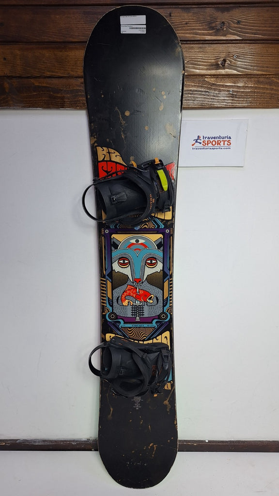 K2 Fastplant(Hazey Daze Limited Edition) 160cm Snowboard + Nitro M  Bindings Fun