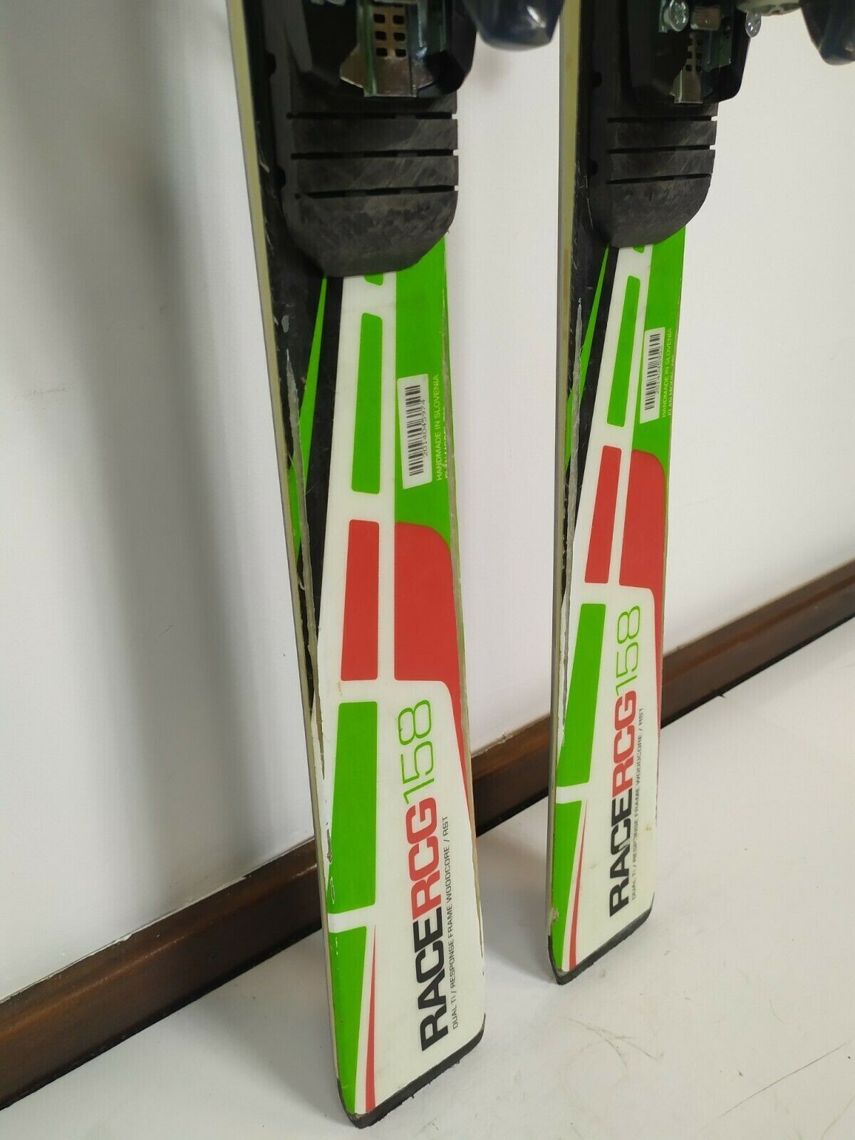 Elan Race RCG 158 cm Skis + NEW Tyrolia SX10 Bindings Winter Fun Snow BSL