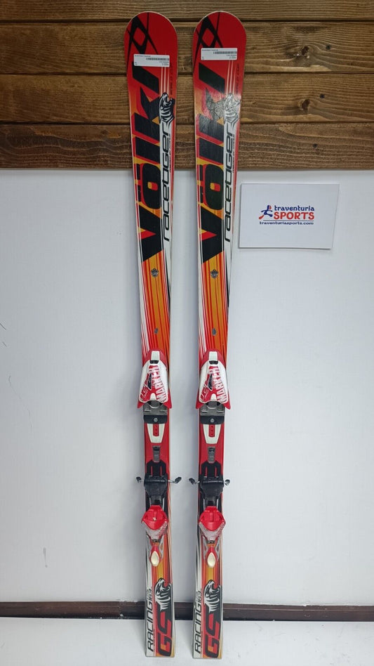 Völkl RaceTiger Racing GS 163cm Ski + Marker 12 Bindungen Wintersport