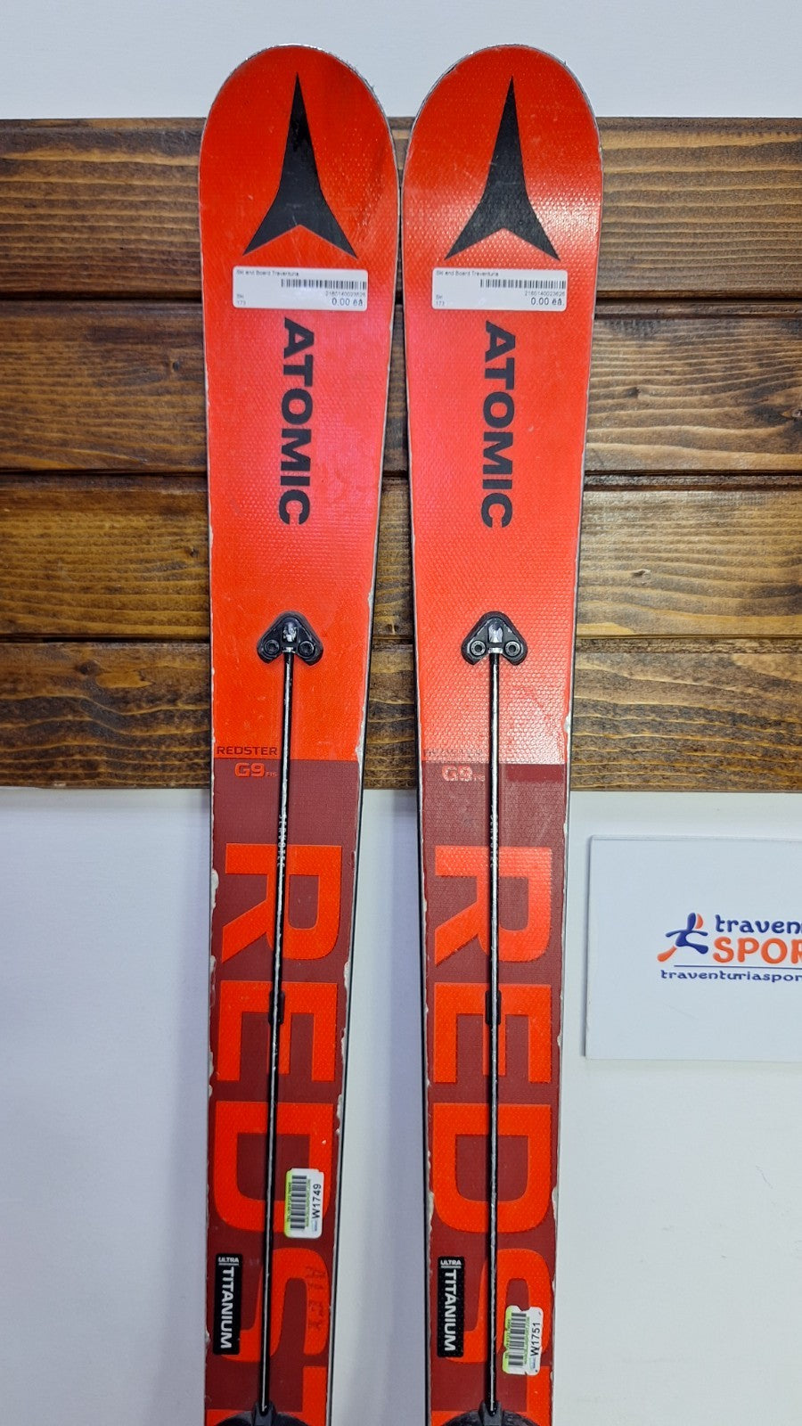 Atomic Redster G9 FIS 173 cm Ski + Atomic X12 Bindung Wintersport Schneespaß